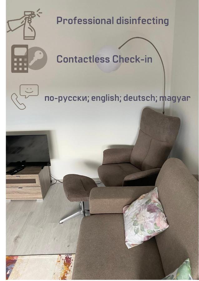 Panorama View Apartment In City Center Хевиз Экстерьер фото